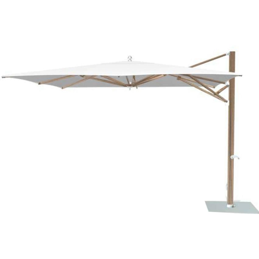 XPRESS Programm -Ocean Master plantation MAX консольный / консольный зонт 300x425см, выдержанный, отделка TEAK Sunbrella Sunbrella Natural # 4604
 от  tuuci