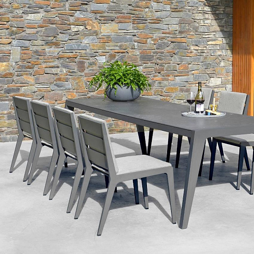 BOOMERANG -Садовый стол / обеденный стол 300 × 90,5 см, алюминиевая столешница DEKTON®
 от  borek
