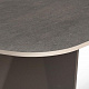 TIERRA -Овальный садовый стол 220 × 95см, разные цвета тарелок и рамок
 от  fischer möbel