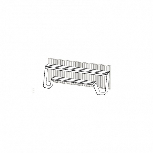 HOPPER bench -Садовый стол и скамейка модель 240, оцинковка горячим способом
 от  extremis