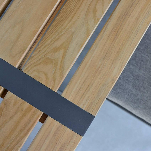 TWISK -Садовый стол / обеденный стол 320 × 100 см, тиковая алюминиевая рама
 от  borek