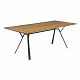 RADICE QUADRA -Садовый стол / обеденный стол, столешница из тика 200x90см, рамы разного цвета
 от  fast