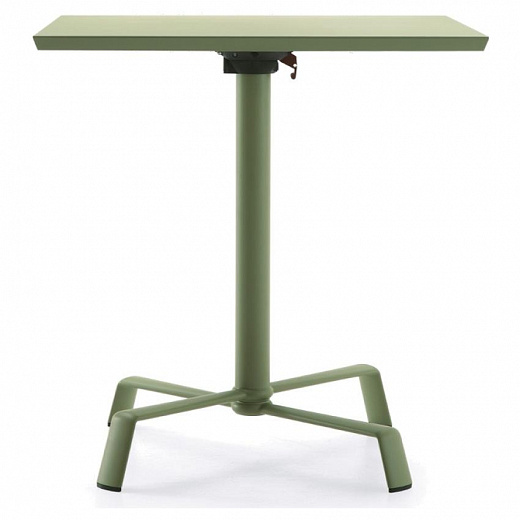 ELICA & TONIK -Складной стол для бистро цвета хаки, различные варианты верха
 от  fast