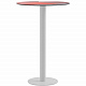 ABSTRAKT MONA -Уличный высокий стол / барный стол T2 / Ø70см различных цветов от  diabla by gandia blasco