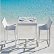 FLAT -Стол барный MESA BAR 70x70см разные цвета
 от  gandia blasco