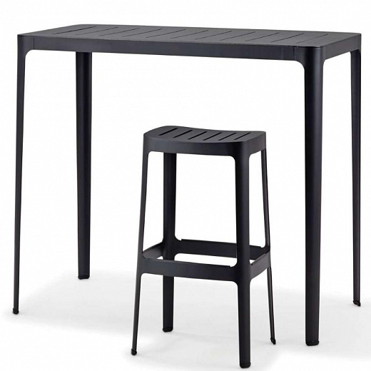 CUT -Барный стол / высокий стол черный
 от  cane-line