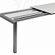 NOXO -Садовый стол раздвижной 220-320см, рама из нержавеющей стали, ножки 60x60мм HPL пластина различных цветов
 от  pavilla