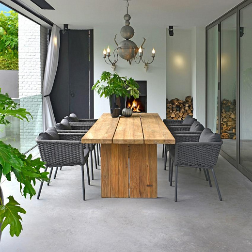 SEVILLA -Садовый стол / обеденный стол 160 × 85 см из переработанного тика
 от  borek