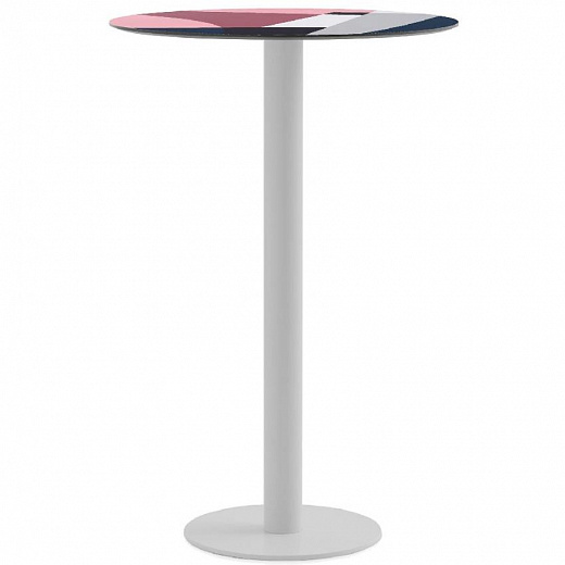 ABSTRAKT MONA -Уличный высокий стол / барный стол T1 / Ø70см различных цветов
 от  diabla by gandia blasco