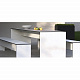 RIVA -Садовая скамейка M без спинки 44x194x35см 3 цвета HPL опционально 4 цвета обивки
 от  conmoto