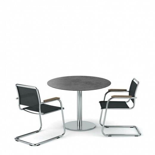 SWING -Садовый стол / стол для бистро Ø70см, разные тарелки
 от  fischer möbel