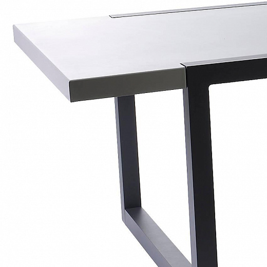 BERGEN -Садовый стол / обеденный стол 317 × 100см алюминиевая бетонная столешница
 от  borek