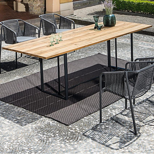 SUITE -Садовый стол 260 × 95см разные тарелки
 от  fischer möbel