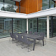 BOOMERANG -Садовый стол / обеденный стол 300 × 90,5 см, алюминиевая столешница DEKTON®
 от  borek