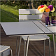 BALCONY -Садовый стол / складной стол Панели HPL из нержавеющей стали с рамой 100 × 70
 от  weishäupl