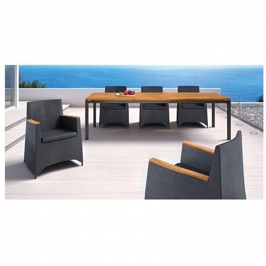 RIO -Передний раздвижной стол 95x200 / 260/320 различных поверхностей стола в разных цветах рамы
 от  fischer