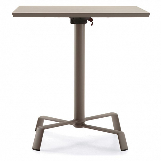 ELICA & TONIK -Складной столик для бистро, серо-коричневый, различные варианты столешницы
 от  fast