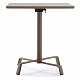 ELICA & TONIK -Складной столик для бистро, серо-коричневый, различные варианты столешницы
 от  fast