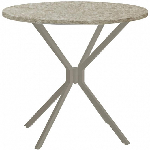 TRAVERSE -Стол для бистро / раскладной стол Ø83,5 см, цвет рамы и керамическая тарелка на выбор
 от  royal botania