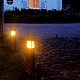 ELLIPSE WALL TEAK -70см E27 дорожный светильник для улицы / уличный свет
 от  royal botania