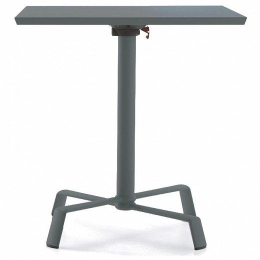 ELICA & TONIK -Складной столик для бистро, серый металлик, различные варианты столешницы
 от  fast